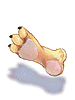 虎の足裏