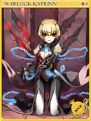 ウォーロックカトリーヌ(MVP)カード