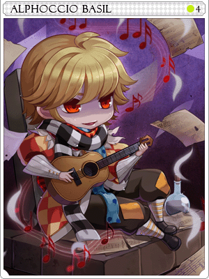 ミンストレルアルフォシオカード