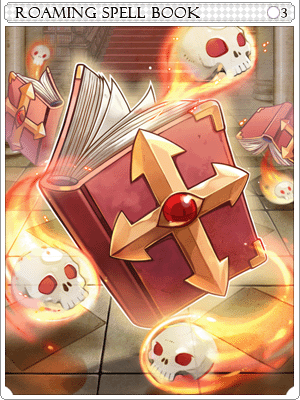 徘徊する魔導書カード