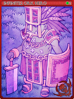 超越したオークヒーローカード