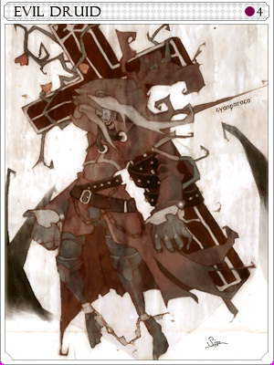 イビルドルイドカード