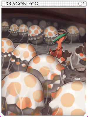 ドラゴンの卵カード